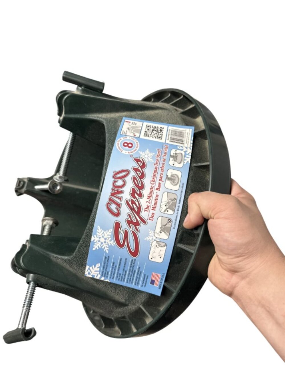 New Cinco Express 8' Christmas Tree Stand C-152E